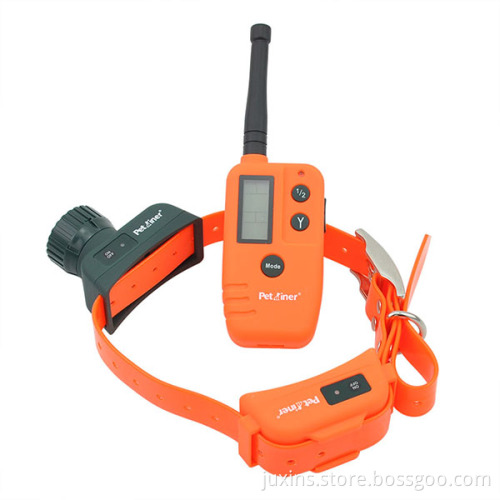 Hot sell Petrainer 500m remote dog training collar shock with one year warranty